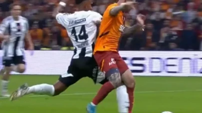 Galatasaray-Beşiktaş derbisinde penaltı skandalı!