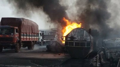 Akaryakıt tankeri patladı: 147 ölü,  300'den fazla yaralı!