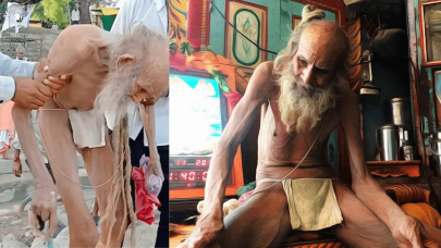 Hindistan'da bir mağarada bulundu: Yaşını duyan kulaklarına inanamadı!