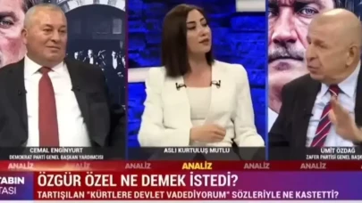 Ümit Özdağ o ismin yayına katılacağını duyunca stüdyoyu terk etti
