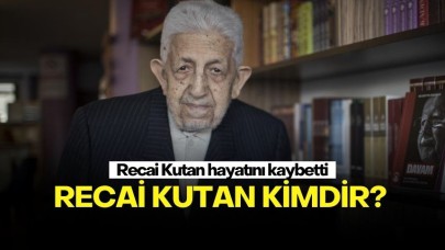 Recai Kutan yaşamını kaybetti! Recai Kutan kimdir?