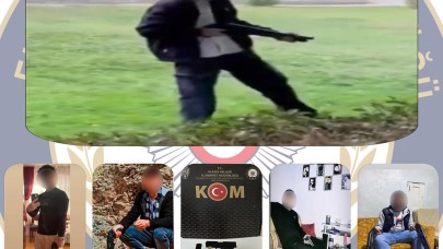 Elazığ'da pompalı tüfekle ateş açan şüpheli yakalandı