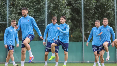 Trabzonspor Göztepe maçı için hazırlıklarını tamamladı