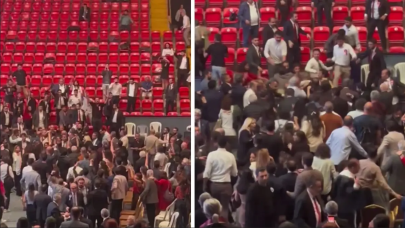 Ankara Barosu Genel Kurulu'nda kavga çıktı!