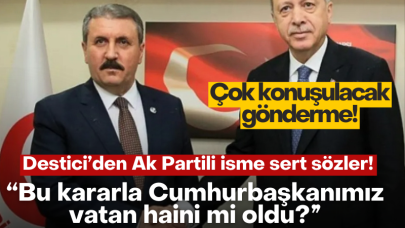 AK Partili isimden Destici'ye sert sözler: Cumhurbaşkanımızda mı vatan haini oldu?