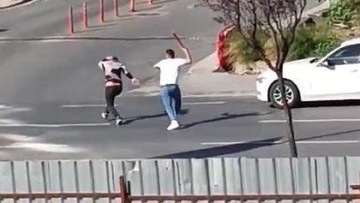 Başakşehir'de alacak verecek kavgası: sopayla saldırdı