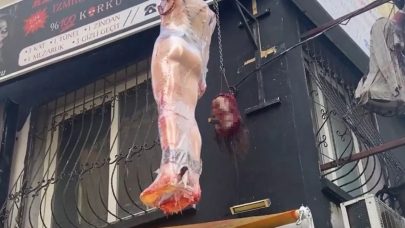 İzmir'deki korku evi tepki çekti! Polis müdahale etti!