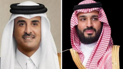 Katar Emiri ile  Arabistan Prensi Filistin meselesinde ters düştü!