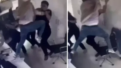Öfkeli hasta yakını o sözü duyunca doktoru yumruklamaya başladı!