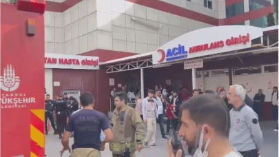 Esenyurt Devlet Hastanesi'nde yangın!