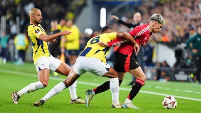 Fenerbahçe - Manchester United maçında şok görüntü!