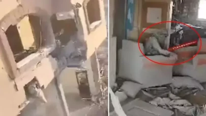 İsrail ordusu paylaştı! İşte Sinvar'ın son anları