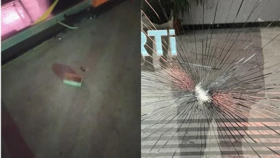 AK Parti İlçe Başkanlığı'na saldırı!