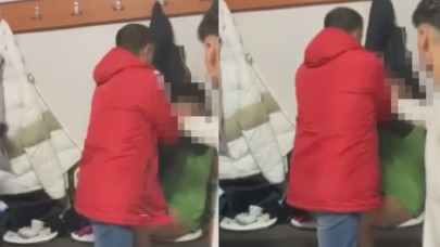 Antrenör,  oyuncusunu soyunma odasında darp etti!