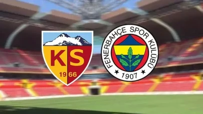 Fenerbahçe Kayserispor deplasmanında! ilk 11'ler açıklandı