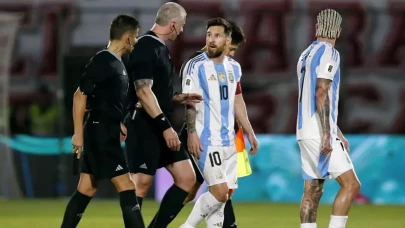 Messi'den hakeme sert çıkış: "Sen bir korkaksın!"
