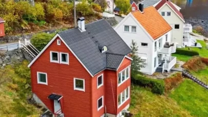 Norveç'te satılığa çıkarıldığı iddia edilen evin TL karşılığı gündem oldu
