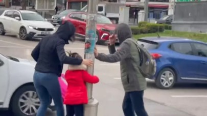 Lodos fırtınası vatandaşlara zor anlar yaşattı