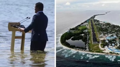 Bu ülke tamamen su altında kalabilir!