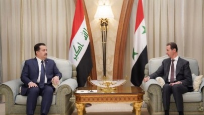Irak Başbakanı Sudani ile Esad bir araya geldi