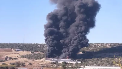 Tarsus'ta tavuk çiftliği yangını: 33 bin civciv telef oldu!