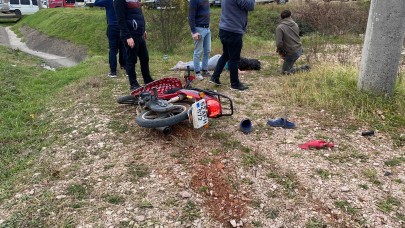 Ordu Fatsa’da motosiklet kazası!