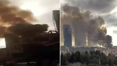 İstanbul'da metruk binada yangın: İşçiler mahsur kaldı