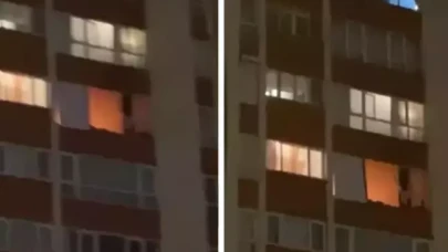 Beşiktaş'ta patlama ve yangın!