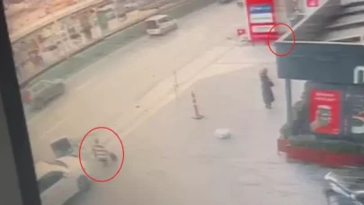 Bursa'da akaryakıt istasyonunda kaza: Polis memuru ağır yaralı!