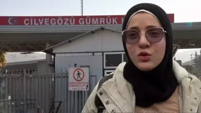 Suriyeli genç kızdan Türkiye'ye duygusal veda