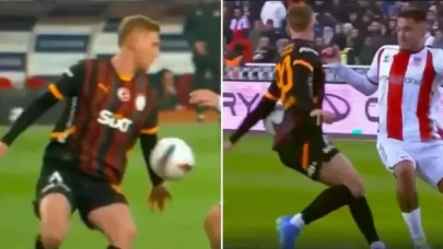 Herkes bu pozisyonu konuşuyor! Galatasaray 10 kişi kaldı