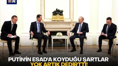 Putin'in Esad'a koyduğu şartlar yok artık dedirtti!