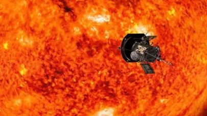 NASA'nın parker güneş sondası tarihi bir ilk gerçekleştiriyor!