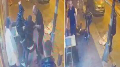 Beyoğlu'nda çorbacıda kavga: kendini vurdu,  işletmeci kamerayı kapatmaya çalıştı