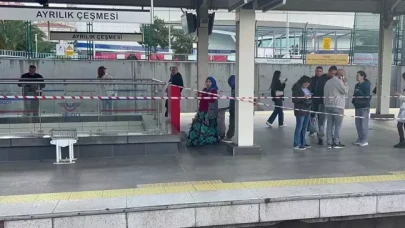 Marmaray Ayrılıkçeşmesi İstasyonunda intihar!
