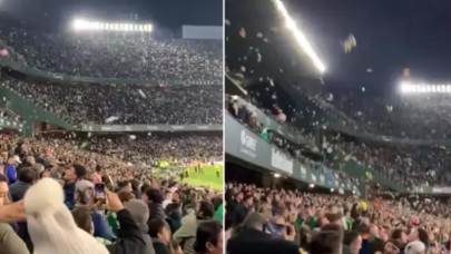 Real Betis taraftarlarından dünyanın alkışladığı olay!