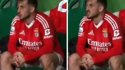 Kerem Aktürkoğlu,  oyundan alınınca öfkeden deliye dönüp küfürler savurdu