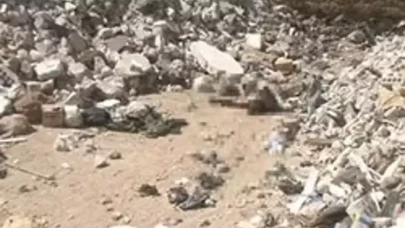 Suriye'de toplu mezarlar bulundu!