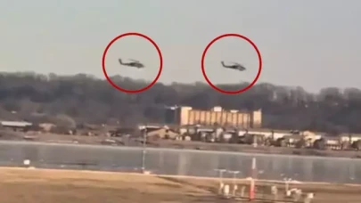 ABD'de uçak kazasının olduğu yerde günler öncesinden çekilen video şaşırttı