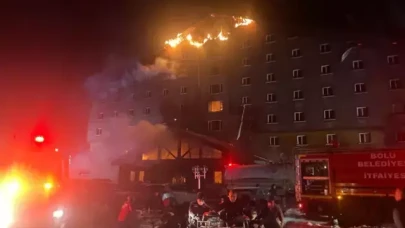 Bolu Kartalkaya Kayak Merkezi'ndeki otelde yangın: 3 ölü 11 yaralı