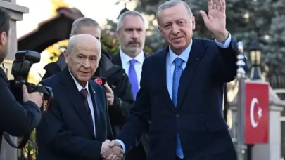 Cumhurbaşkanı Erdoğan ile Devlet Bahçeli arasındaki görüşme sona erdi