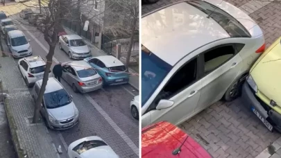 Ehliyetsiz sürücü ortalığı birbirine kattı: 8 araca çarptı!