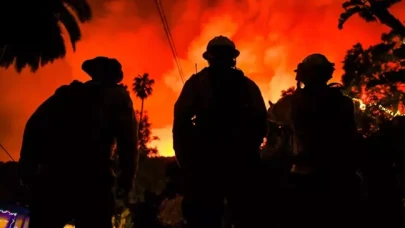ABD'ye felaketi yaşatan yangında bir ilk yaşandı