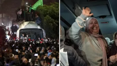 İsrail 90 Filistinli tutukluyu serbest bıraktı