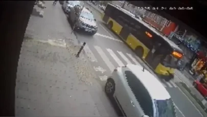 Gaziosmanpaşa’da yaya geçidinde feci kaza