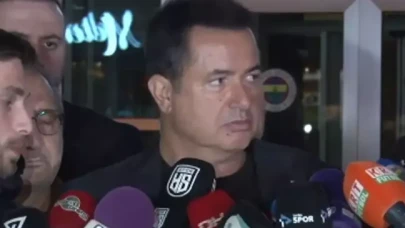 Maç sonu açıklama yapan Acun Ilıcalı,  duyduğu sesle neye uğradığını şaşırdı