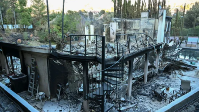 Los Angeles yangınından yeni görüntü ortaya çıktı