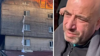 Çarşafları birbirine bağlayarak çocuklarını kurtaran vatandaş konuştu