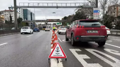 Kadıköy'de Dron Destekli Trafik Denetimi: 8 Sürücüye Cezalar Kesildi