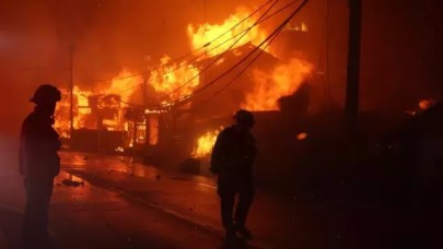 ABD felaketi yaşıyor! Saatlerdir süren yangın nedeniyle OHAL ilan edildi